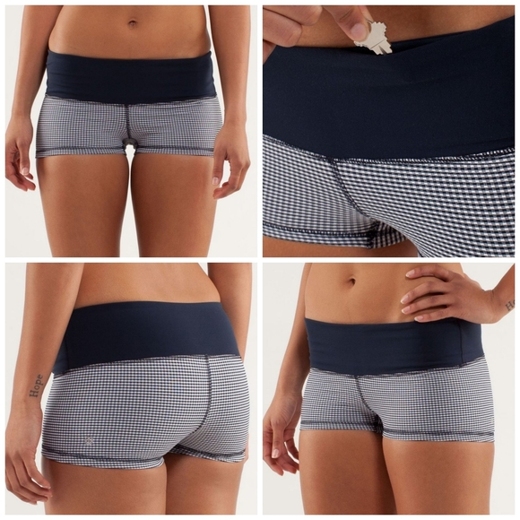Lululemon Boogie checkered shorts size 10